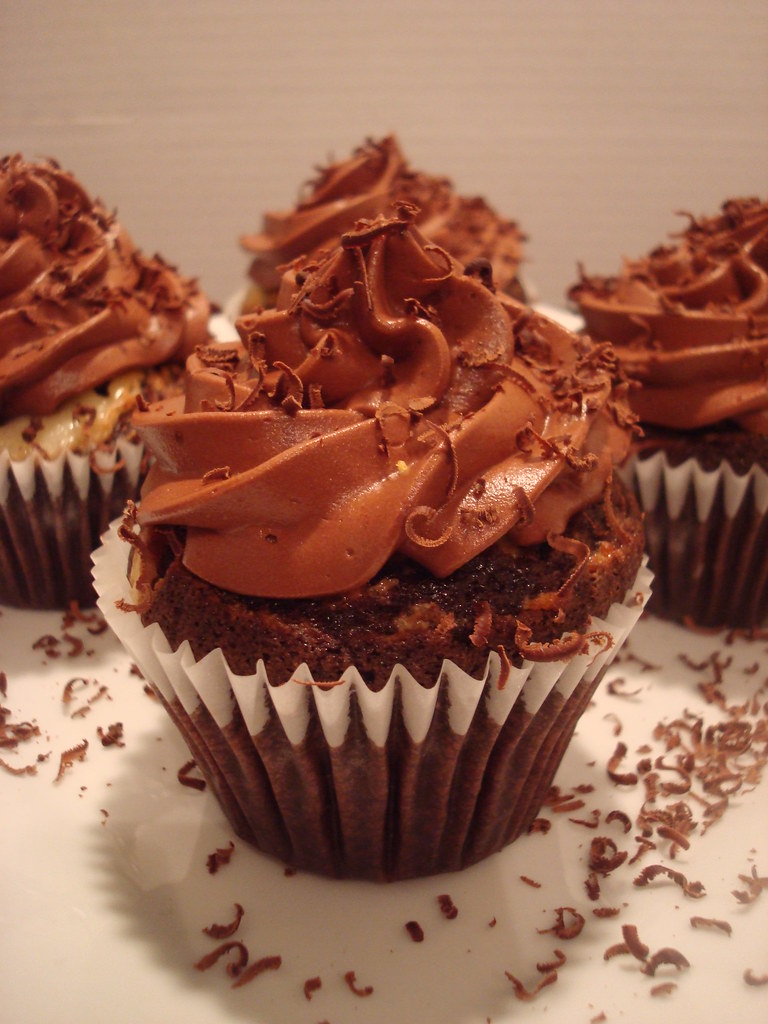 Chocolate surprise cupcake