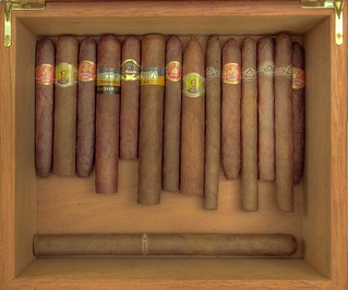 Cuban Cigars in a Humidor | by alexbrn