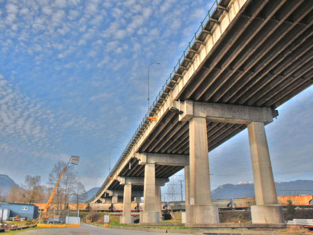 Second Narrows Bridge North Vancouver HDR