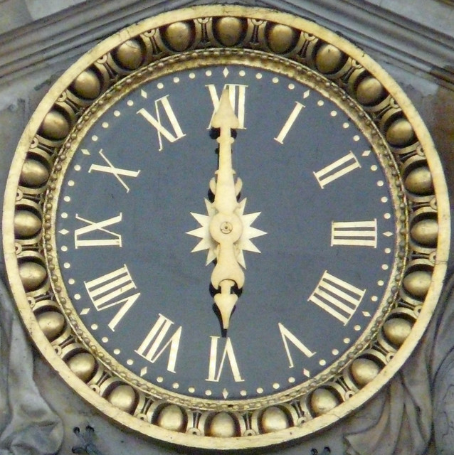 Bibliothèque Mazarine clock