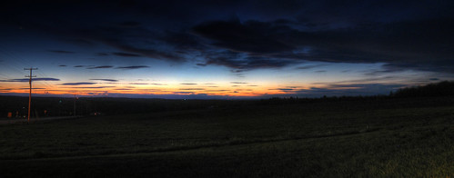 county sunset panorama maine knox waldo hdr a470 ridgetop