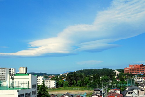 cloud bluesky sendai 仙台 三条町