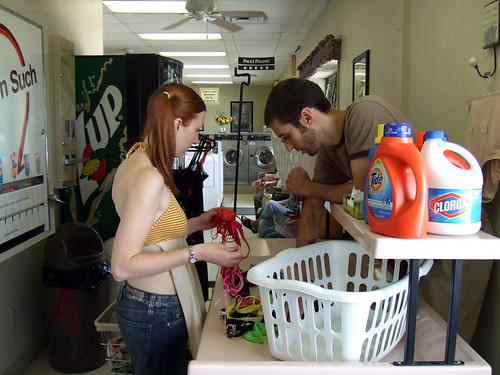 On the Set of "Granny Panties" with Sara Stepnicka and Anthony Vallone for Christopher Coppola's Motown PAH-FEST 2008 Film Festival | by ValloNicka Films