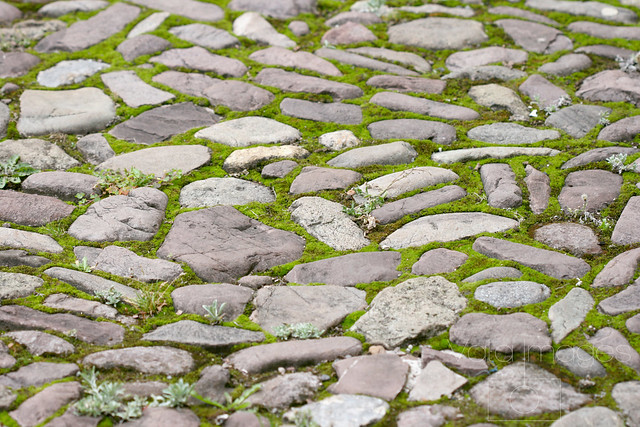 Old pavement in Cusco