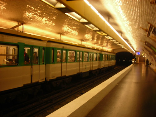 robespierre metro stop, paris