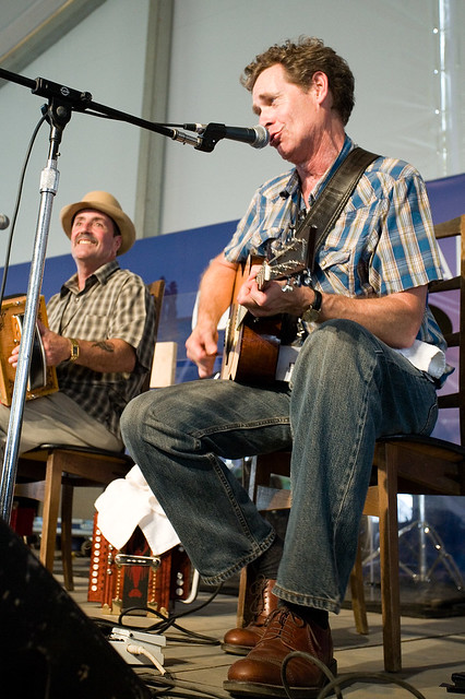 Steve Doerr sings - the The Austin Cajun Aces on a Saturday Afternoon in DC