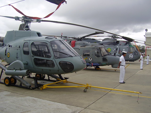 UH-12, AH-11A e SH-3A - Aviação Naval Brasileira