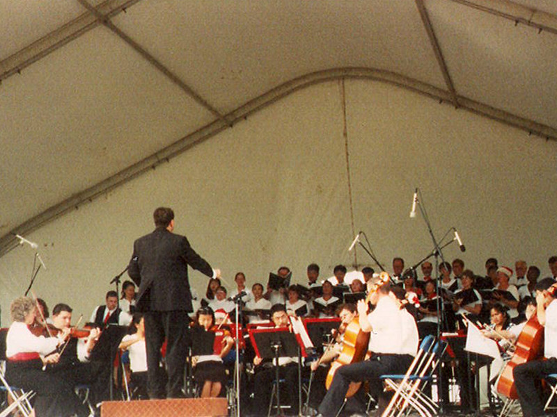 The Guam Symphony Society's Annual Seaside Concert with Cr. Stephen C. Bednarzyk as the Music Director, 2002.

Guam Symphony Society
