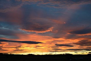 067-20161114_Udny-Aberdeenshire-looking SWwards into sunset from near Killcrook (SW of Udny Green)