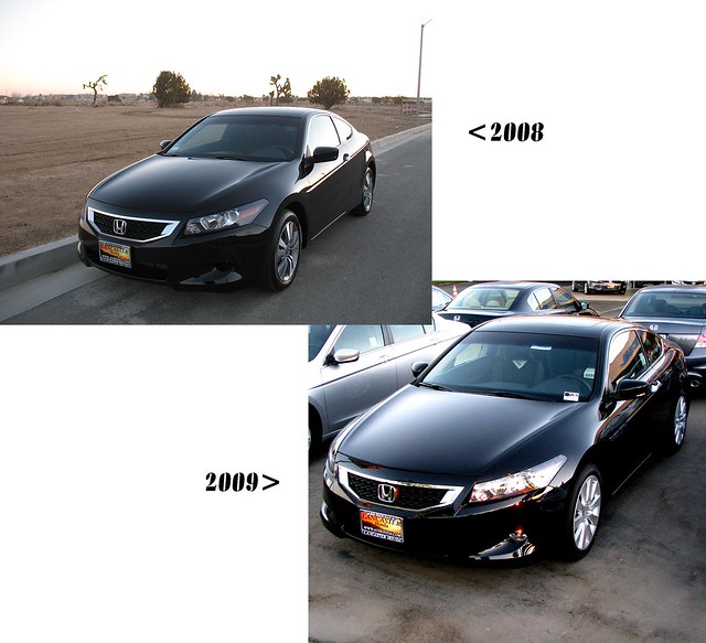 2008 and 2009 Honda Accord Coupe