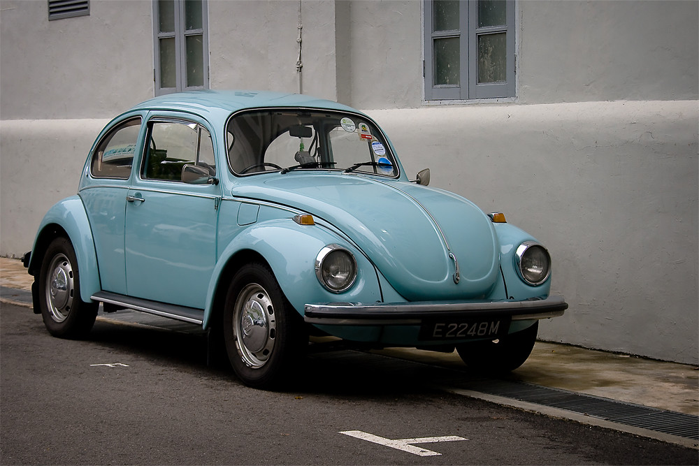Baby Blue Vw Beetle Bug I Lash Tan Flickr