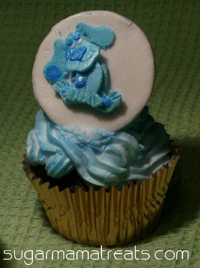 Blues Clues Cupcakes I Michelle DuQuesnay Flickr