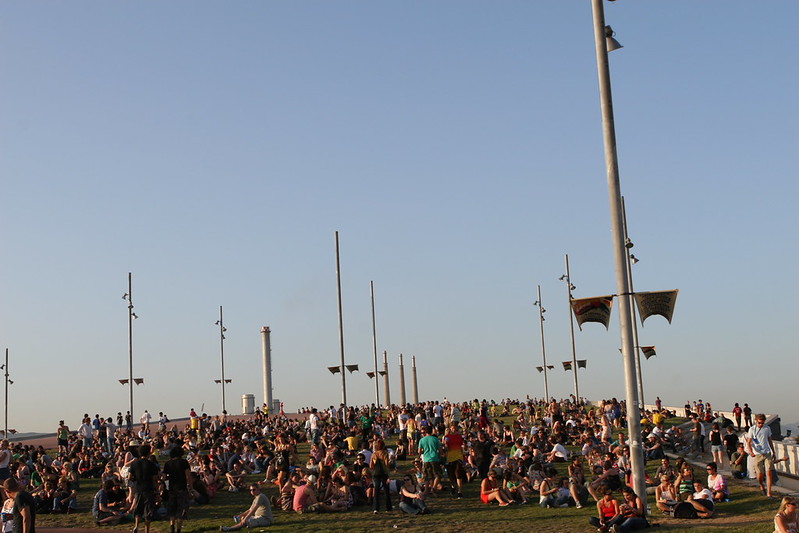 Ambiente en el Summercase 08 Barcelona