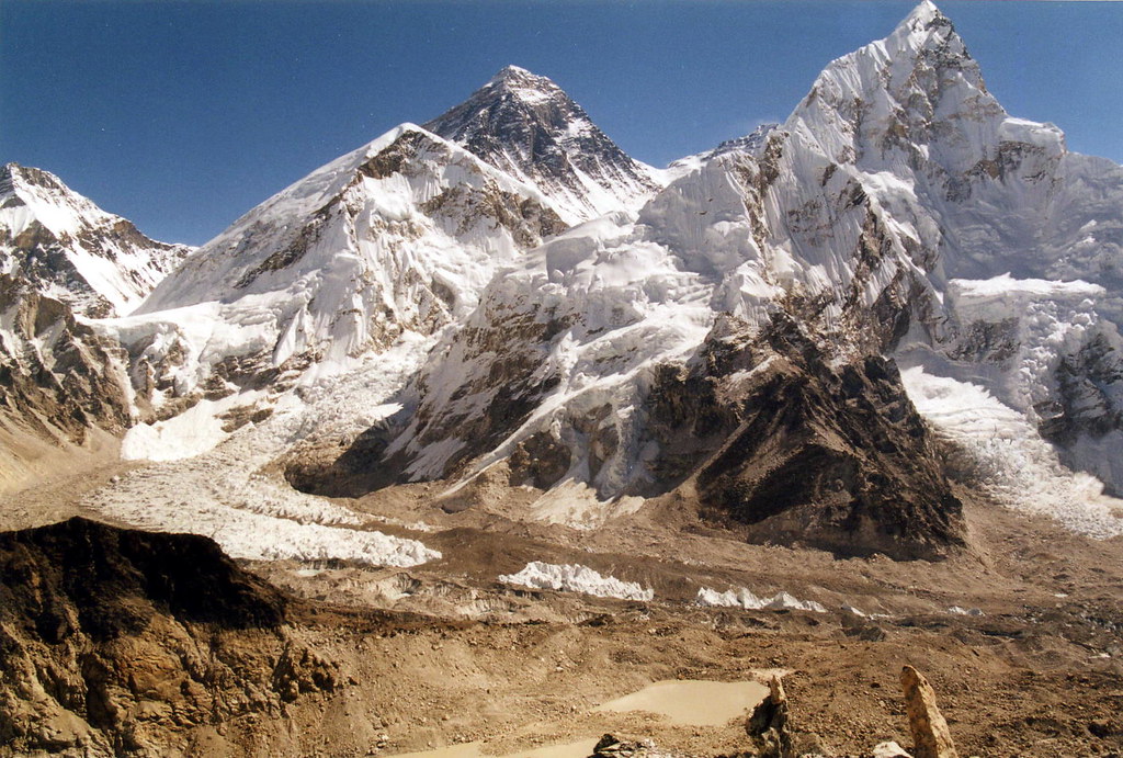 Everest and its Glacier