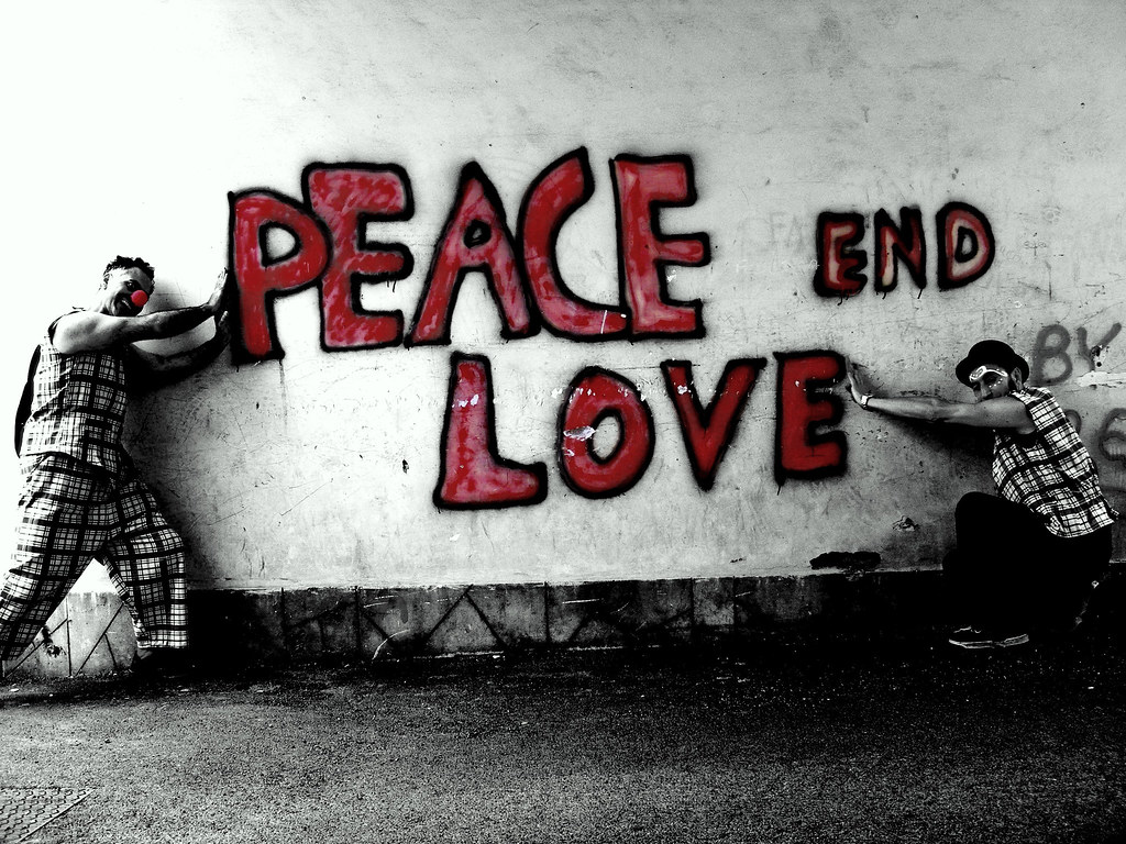peace and love. the end by sarak hellas