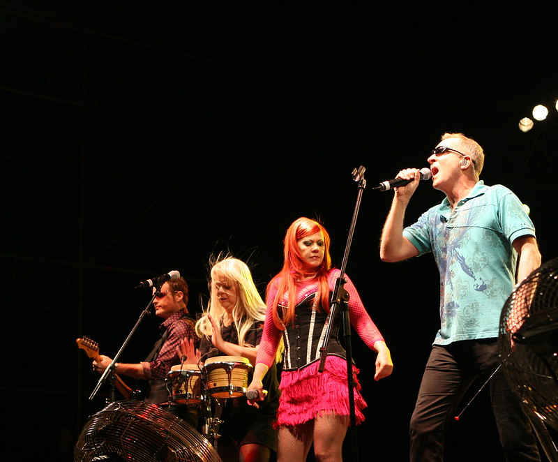 The B52s en Barcelona