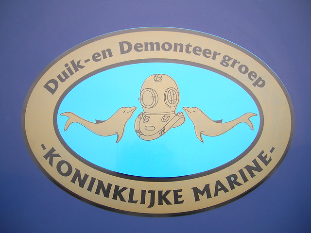 Logo Dive- & Dismantling Group - Royal Dutch Navy - Oostvoorne - Holland