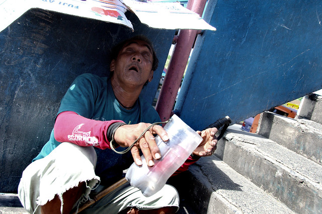 Day 1 of Photo Kayle Photowalk - An Elderly Blind Beggar