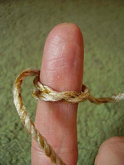string on finger | by mwoodard