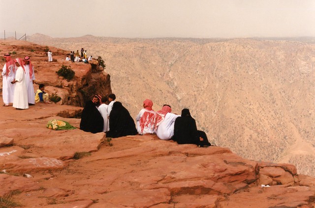 Saudi Outing at the Edge of the World