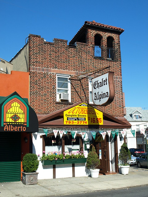 Chalet Alpina Restaurant, Forest Hills, Queens New York City