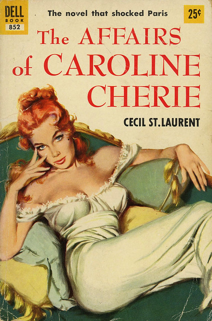Dell Books 852 - Cecil St. Laurent - The Affairs of Caroline Cherie