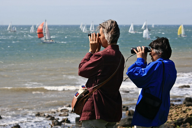 Binoculars - Round the Island Race 2008
