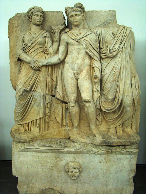 Claudio y Agripina Relieves de Sebasteion Museo de Afrodisias Turquia 61