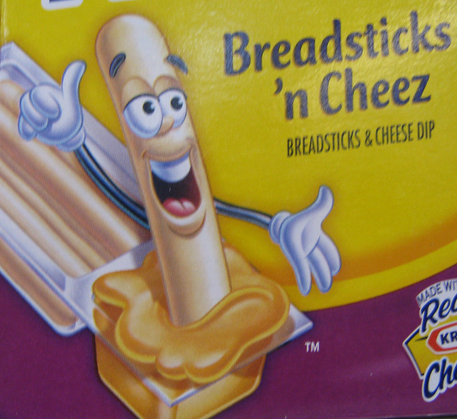 Breadsticks 'n Cheez Mascot