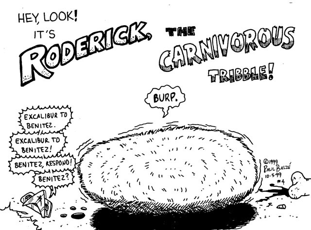 Roderick Triangle Roderick, the Carnivorous Tribble #4 | October 1999. The nam… | Flickr