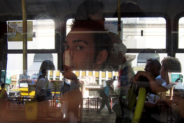 No ônibus, Porto Alegre, 2006