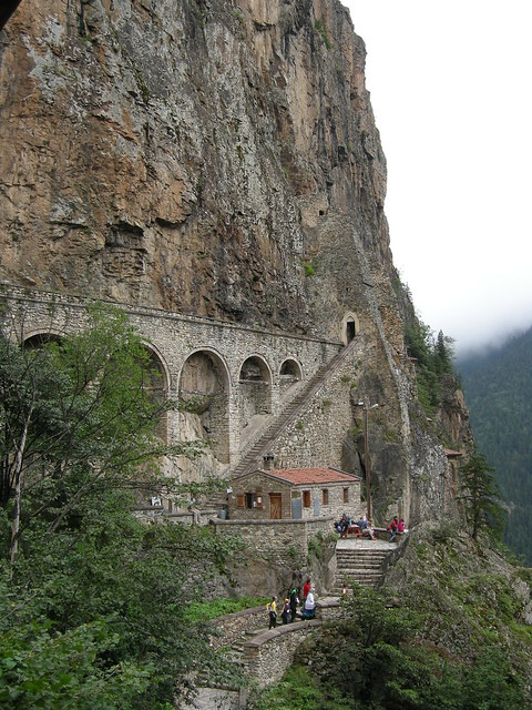 Sümela Monastery - Entrance and Aquaduct