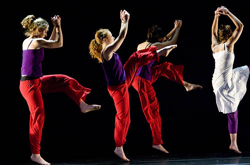 Bates modern dancers perform "What If I Don't Want To"