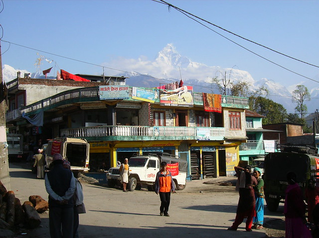 Town of Milanchok, north of Pokhara