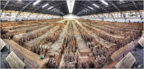Terracotta Army Panorama by noeltock