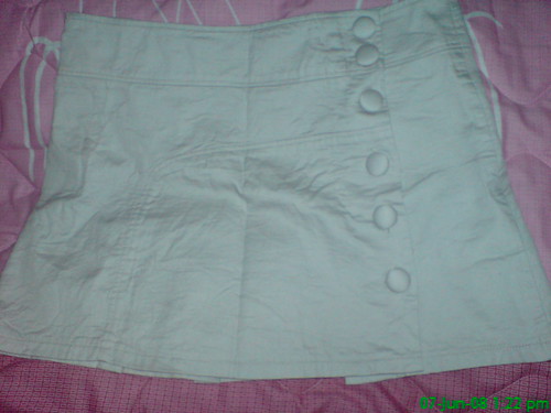 semi new light grey skirt for $5 only | by princessshoppy