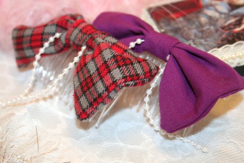 plaid and plum | by pinksugarninja