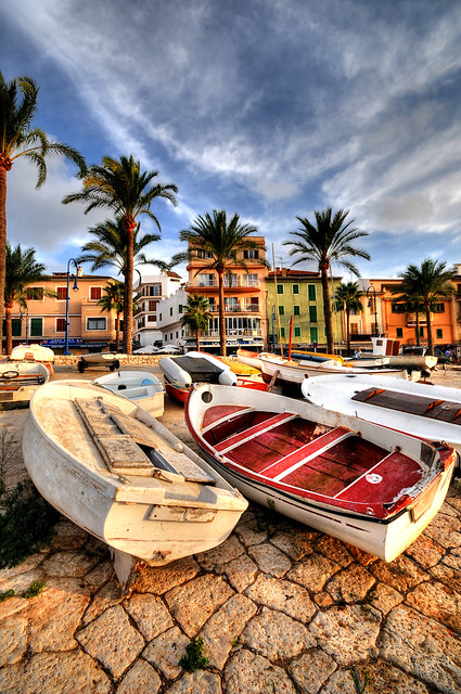 Vamos a la playa! Port Andratx, Mallorca, Spain