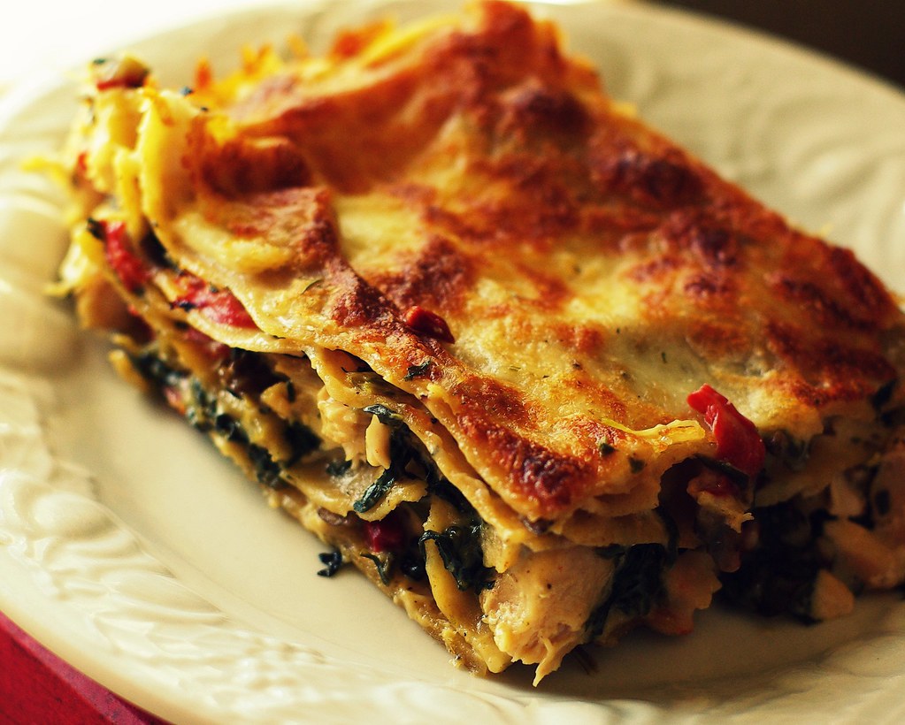 chicken alfredo lasagna | I promised Brandi I would post pho… | Flickr