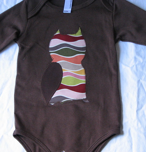 Appliqued onesies | by Hoot shop