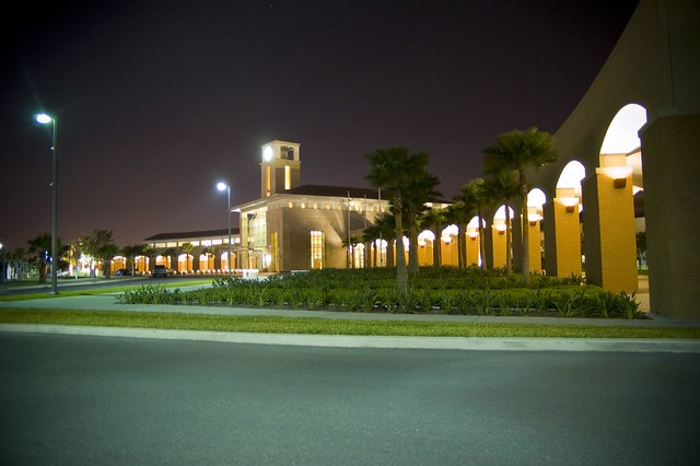 McAllen Convention Center at night
