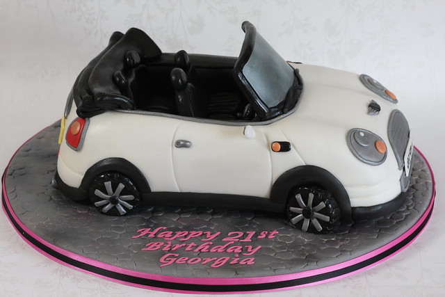 Convertible Mini Car Cake