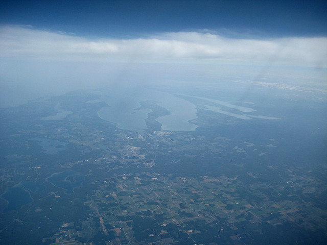 Traverse City from 36,000'