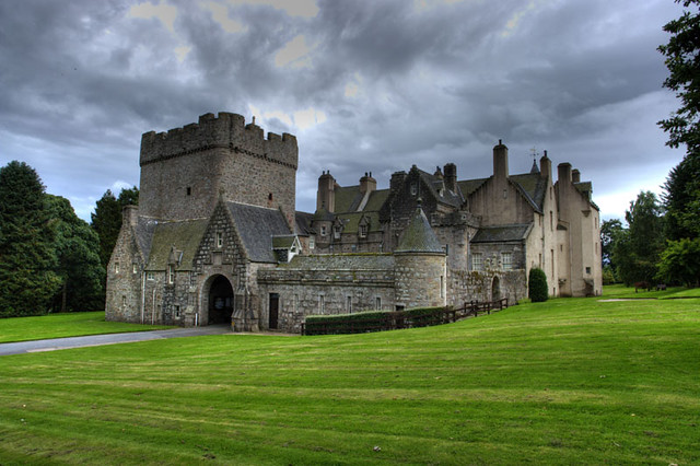 Drum Castle, Scotland - Storm Approaching