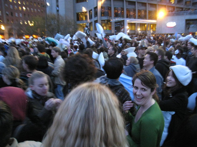 San Francisco Valentines Day Pillow Fight 2009