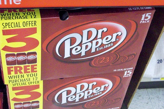 Dr Pepper 12+3 packs