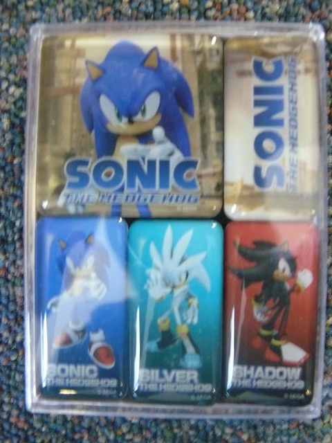 Sonic The Hedgehog (2006) magnets, SEGA Europe