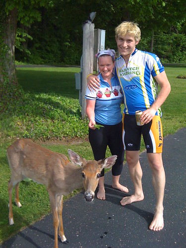 cycling deer iphone