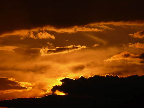sunset sky color clouds fire sweden stockholm sverige årstaviken