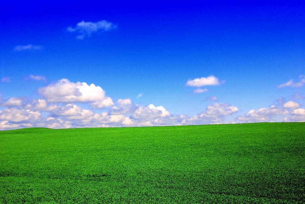 Desktop wallpaper - Green Fields, Blue Skies | Just outside … | Flickr